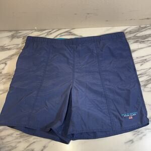VTG Polo Sport Ralph Lauren Shorts Men‎ L Blue Swim Trunks Mesh Lined Americana